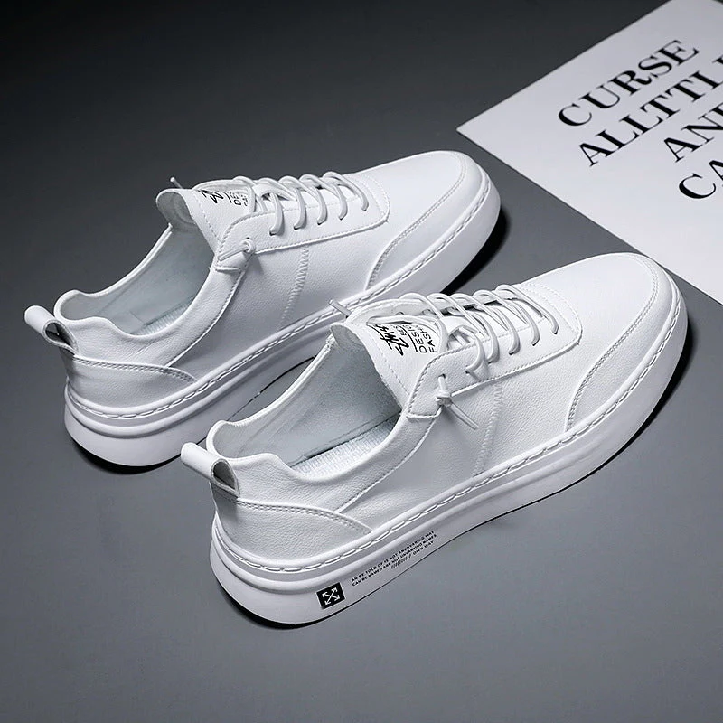 Mannen Sneakers Witte Casual Stijl - Image 5
