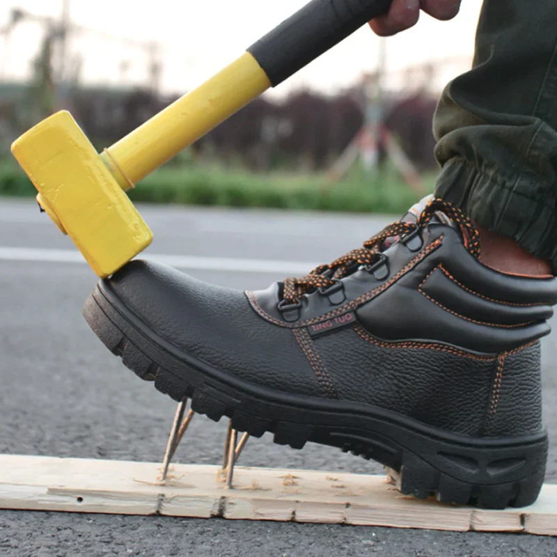 Mannen Werklaarzen Veiligheid Sneakers Waterdicht - Image 4