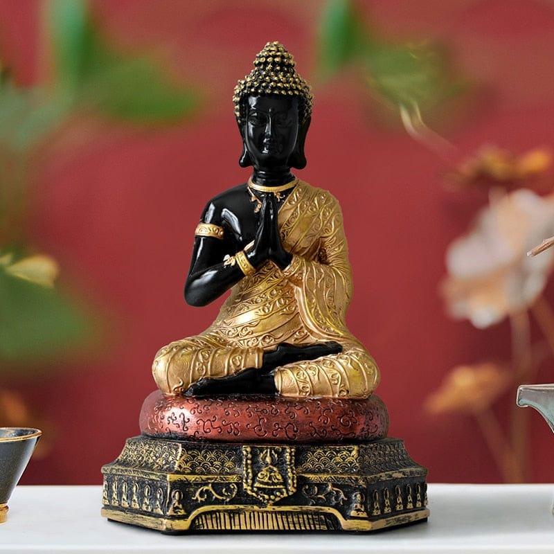 Meditating Buddha Statue Decorative Art - Image 2