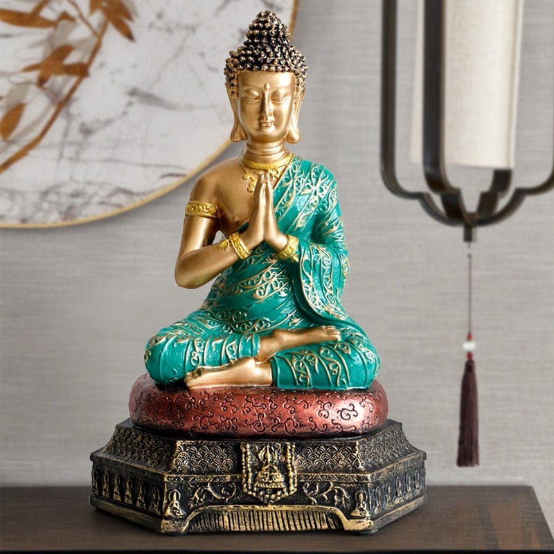 Meditating Buddha Statue Decorative Art - Image 6