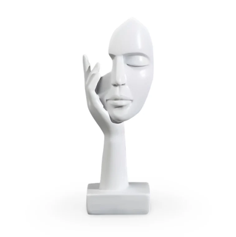 Moderne Abstracte Denker Sculptuur voor Thuis en Kantoor - Image 10