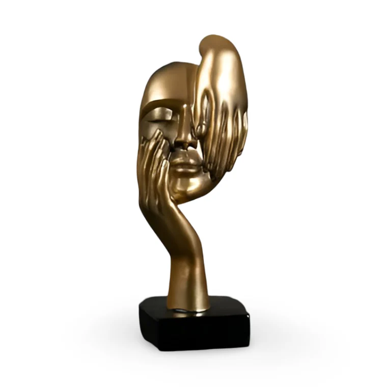 Moderne Abstracte Denker Sculptuur voor Thuis en Kantoor - Image 12