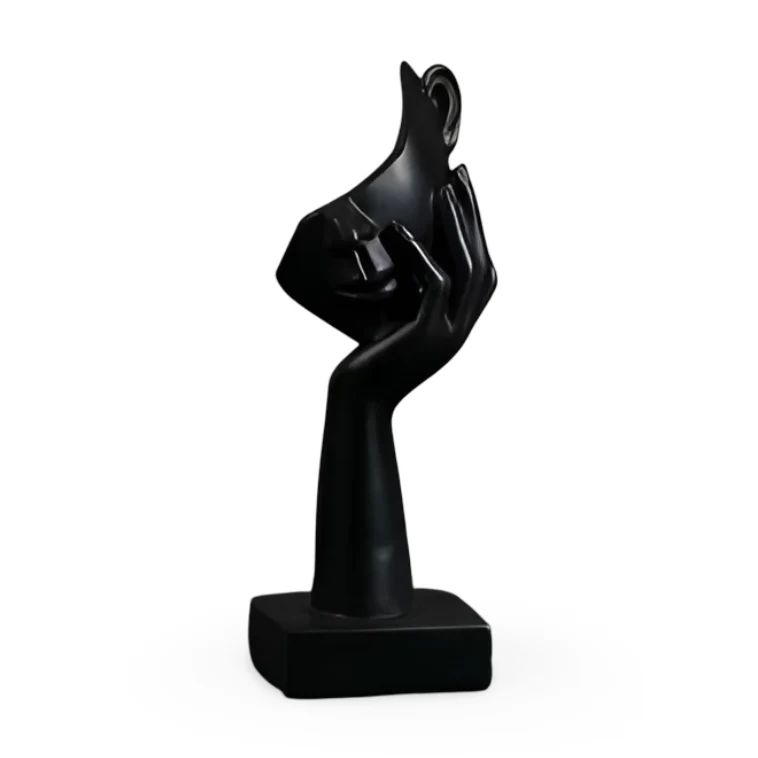 Moderne Abstracte Denker Sculptuur voor Thuis en Kantoor - Image 13