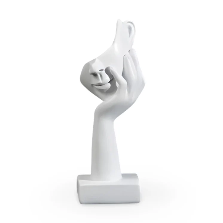 Moderne Abstracte Denker Sculptuur voor Thuis en Kantoor - Image 14
