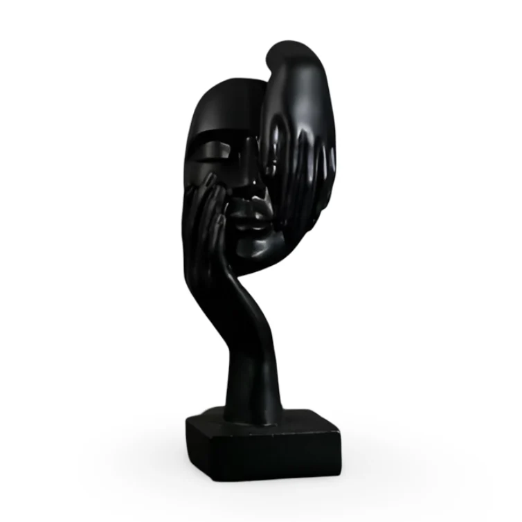 Moderne Abstracte Denker Sculptuur voor Thuis en Kantoor - Image 15