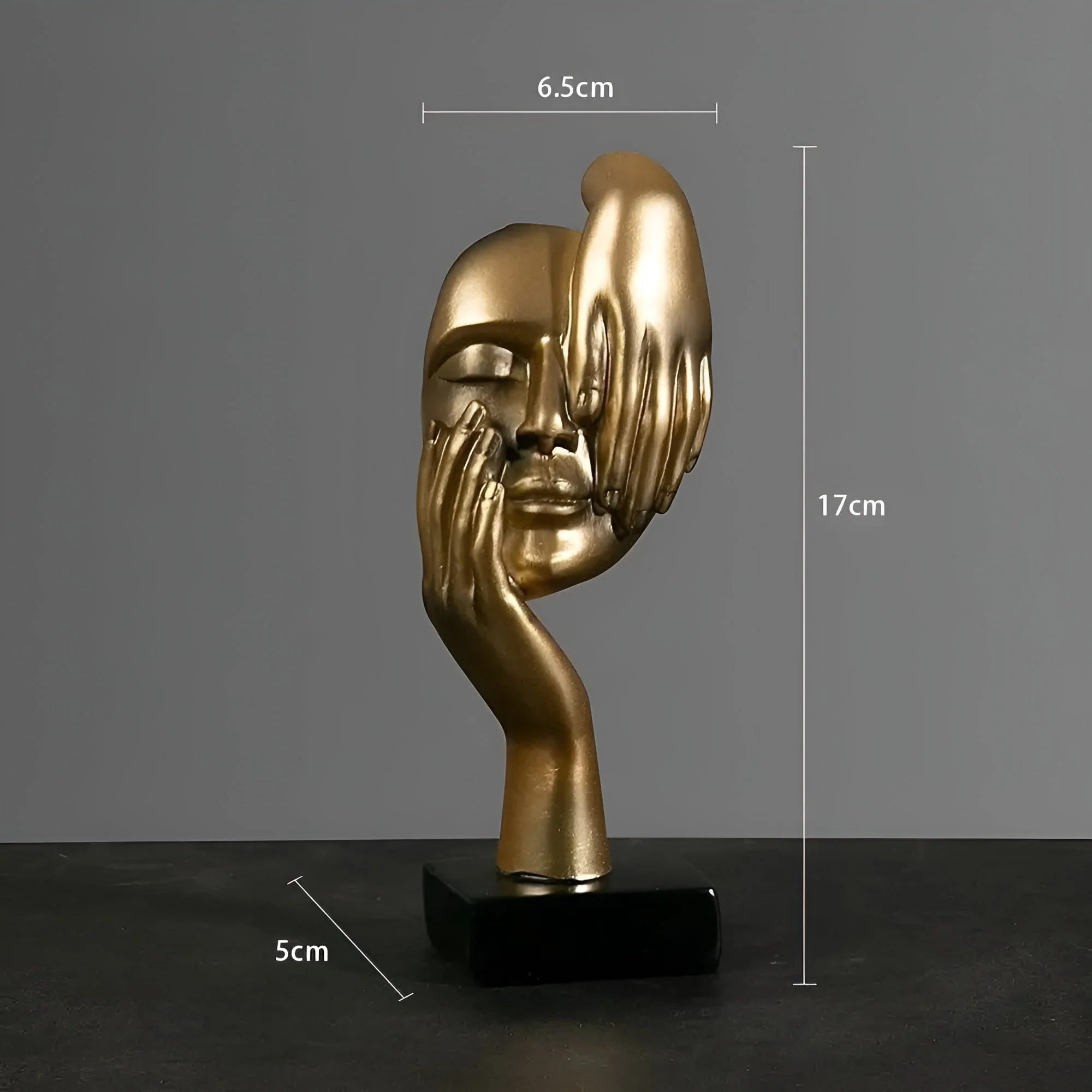 Moderne Abstracte Denker Sculptuur voor Thuis en Kantoor - Image 7