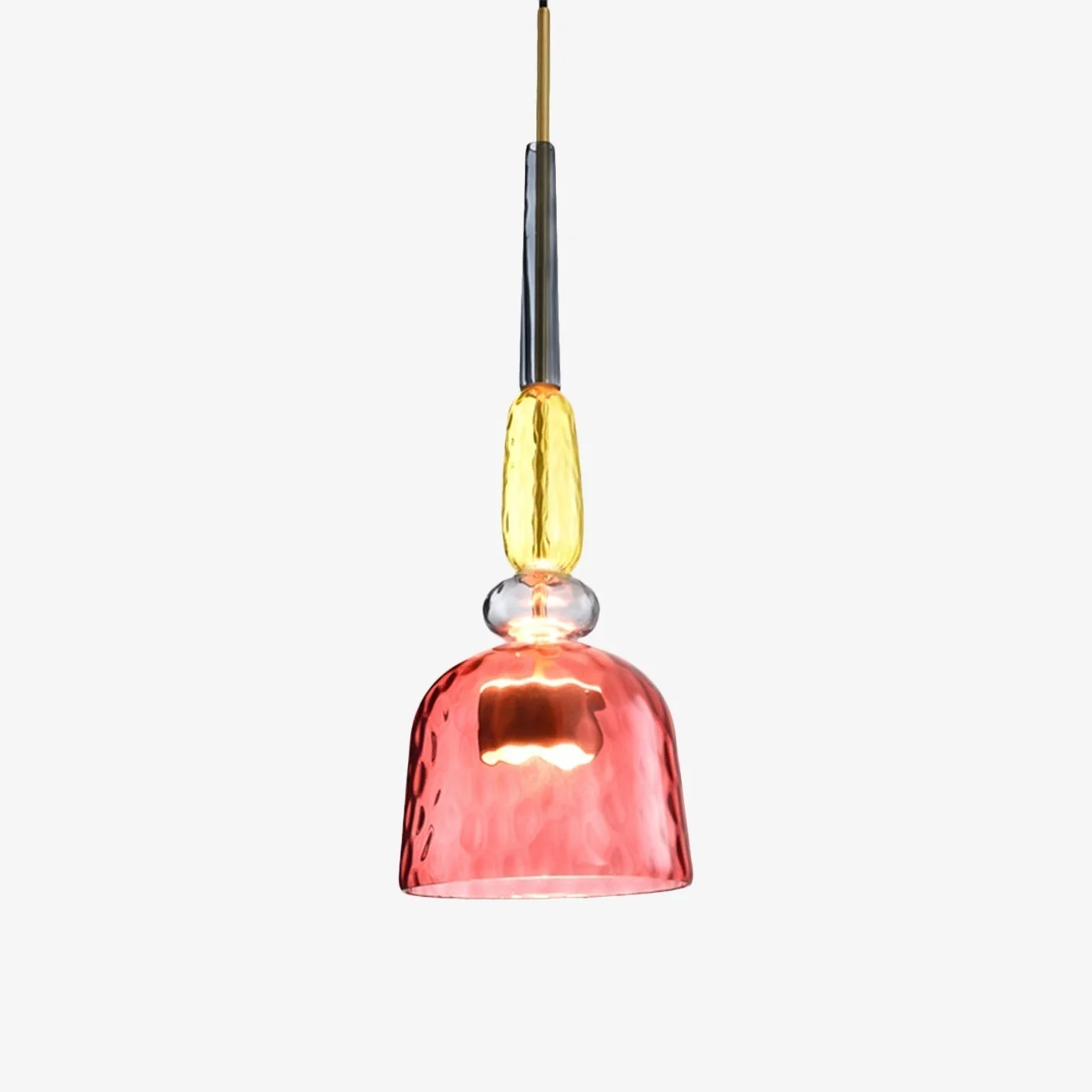 Moderne Hanglamp Sofia Met Gekleurd Glas - Image 7