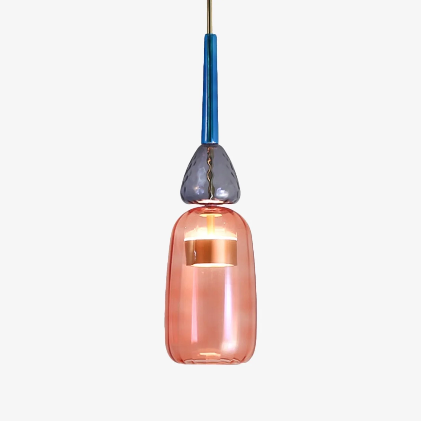 Moderne Hanglamp Sofia Met Gekleurd Glas - Image 8