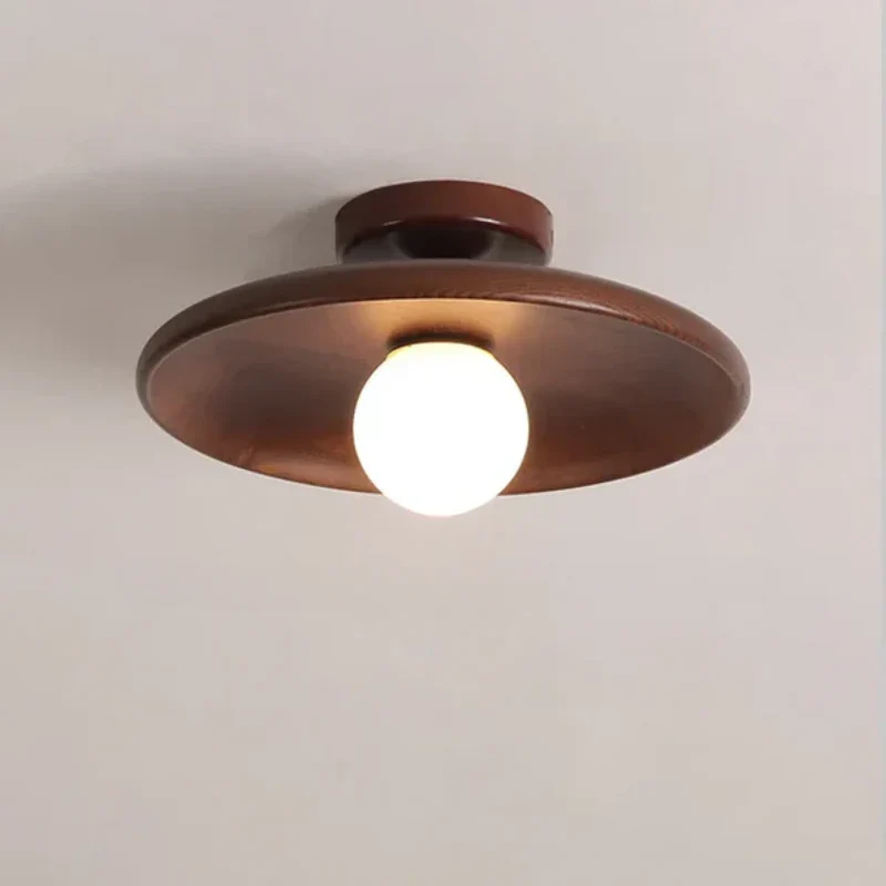 Moderne Houten Plafondlamp Bal - Image 12