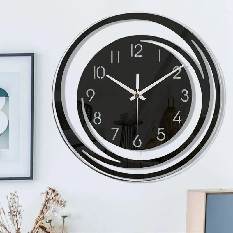 Moderne Wandklok Met Scandinavisch Design Geometrisch Minimalistisch - Image 6