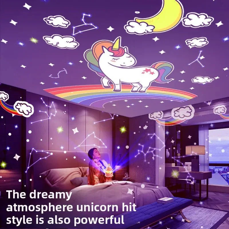 Muzikale Sterrenprojector met 12 Thema's - Image 5
