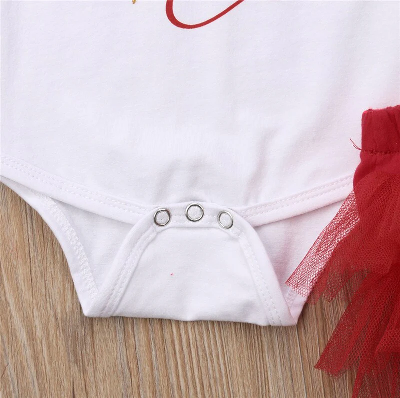 My First Christmas Baby Romper - Image 4