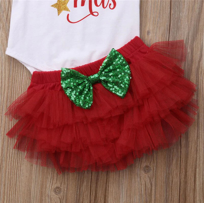 My First Christmas Baby Romper - Image 5