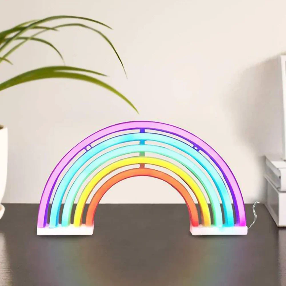 Nachtlamp voor Kinderen Regenboogstijl - Image 3