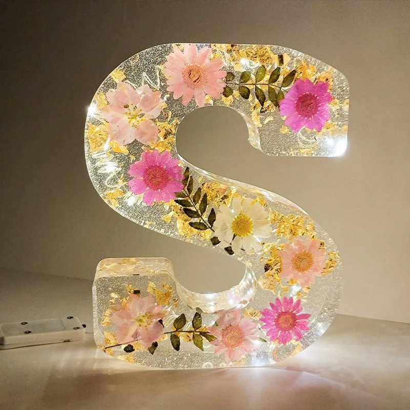 Nachtlampje met Gedroogde Bloemen en Persoonlijk Ontwerp - Image 10