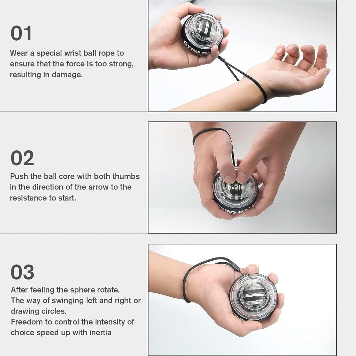 Onderarm Trainingsapparaat met Gyroscopische Weerstand - Image 9