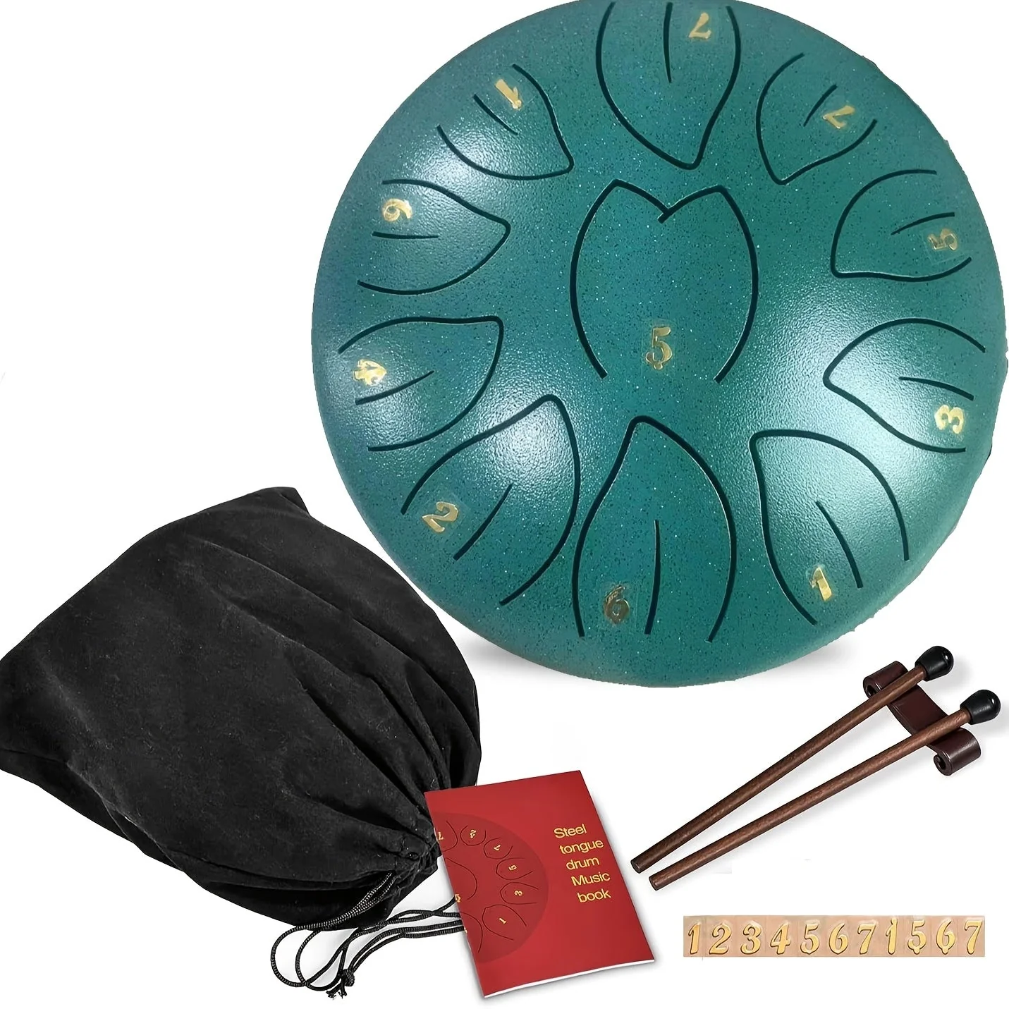 Outdoor Tuin Regentrommel 11-Toons Stalen Tongdrum - Image 10
