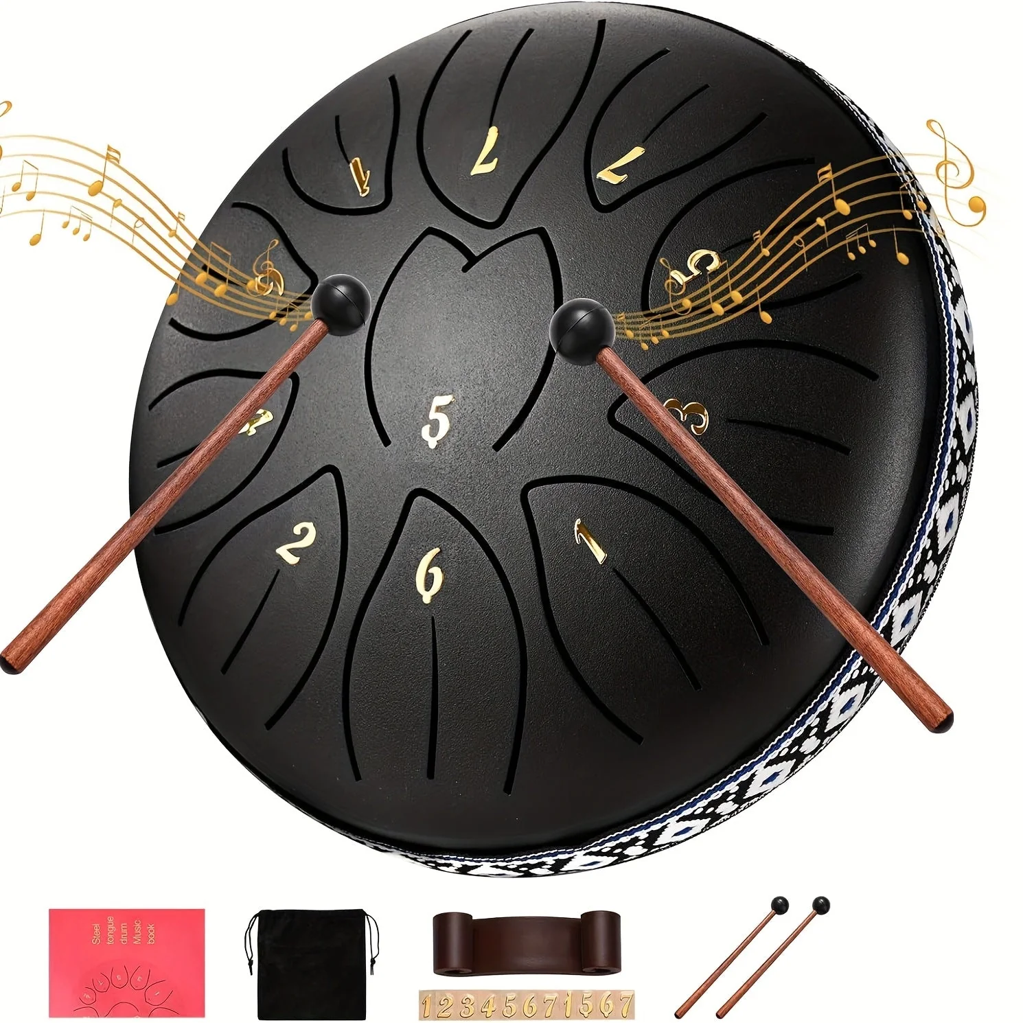 Outdoor Tuin Regentrommel 11-Toons Stalen Tongdrum - Image 11