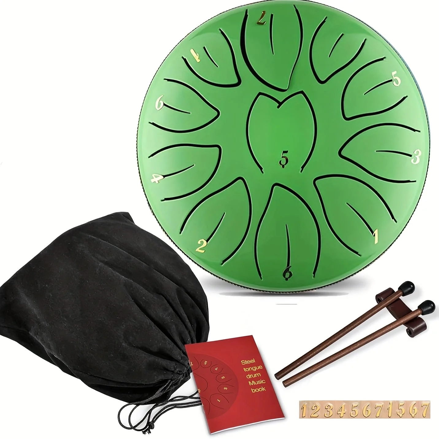 Outdoor Tuin Regentrommel 11-Toons Stalen Tongdrum - Image 9