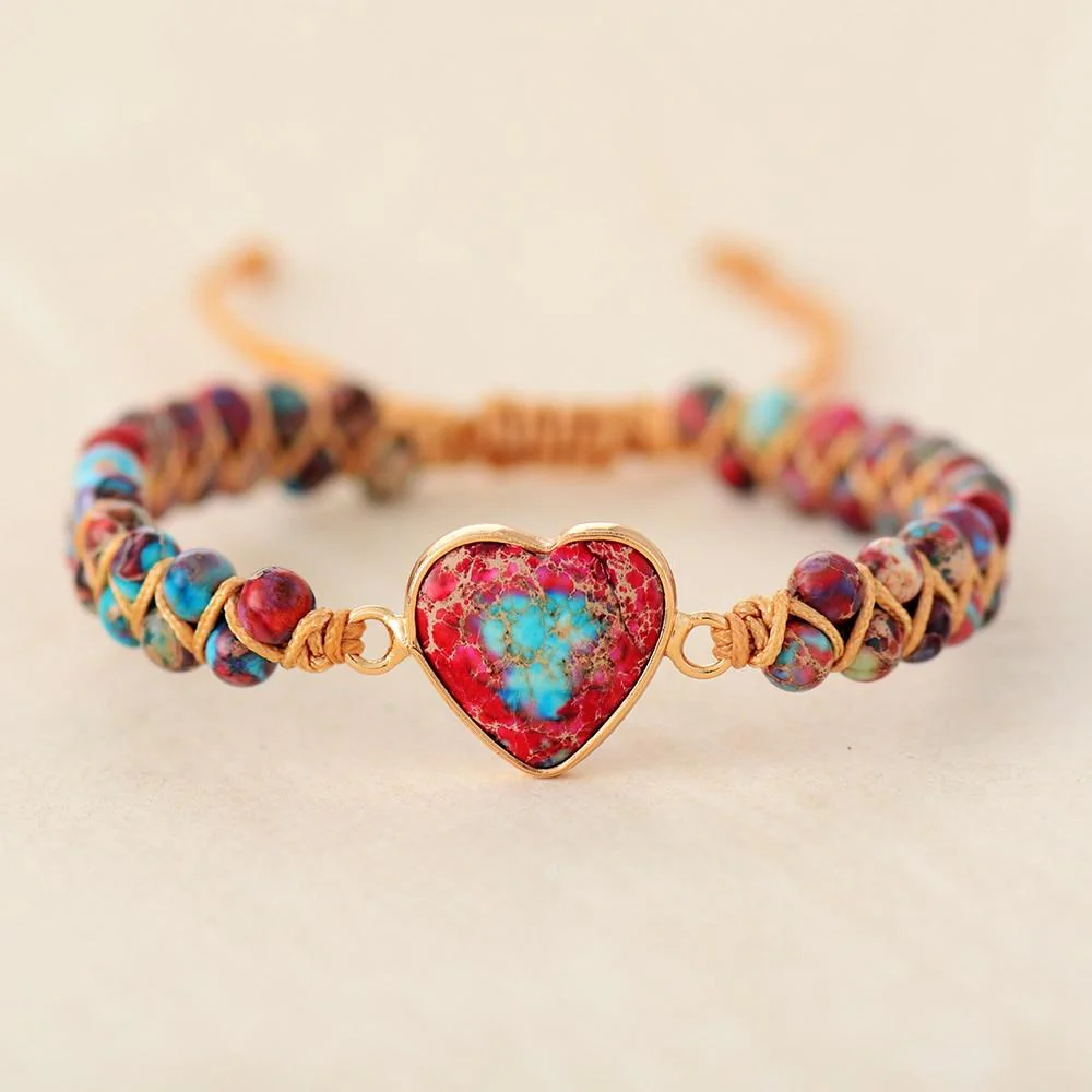 Passie Hart Gevlochten Armband - Image 2