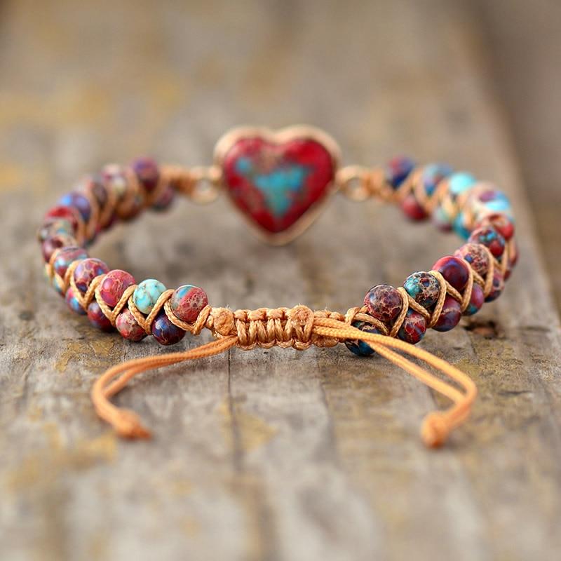 Passie Hart Gevlochten Armband - Image 4