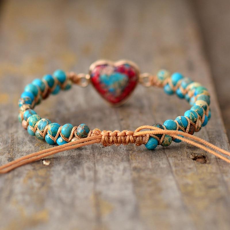 Passie Hart Gevlochten Armband - Image 6