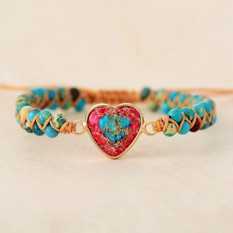 Passie Hart Gevlochten Armband - Image 7