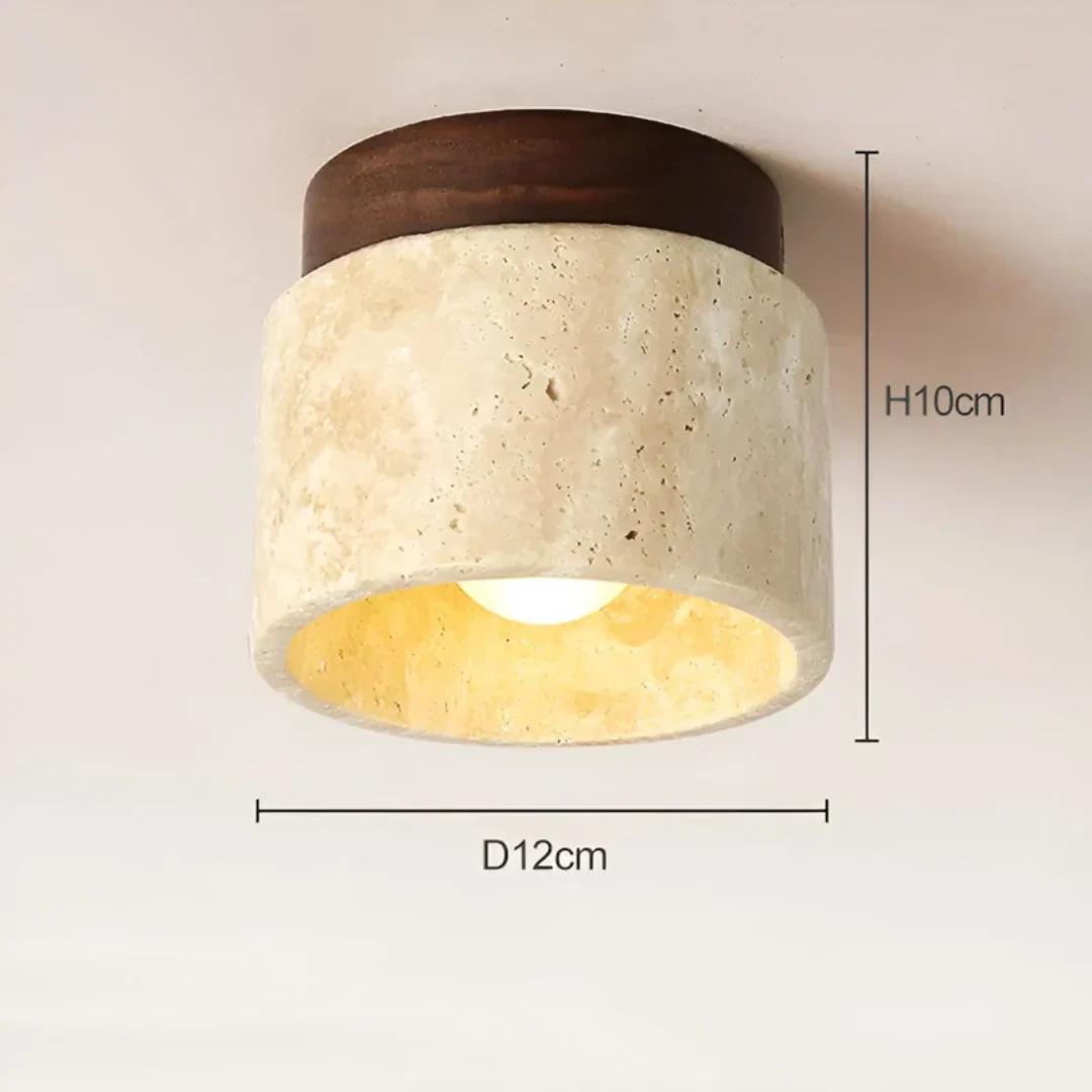 Plafondlamp Japans Design met Rustieke Charme - Image 2