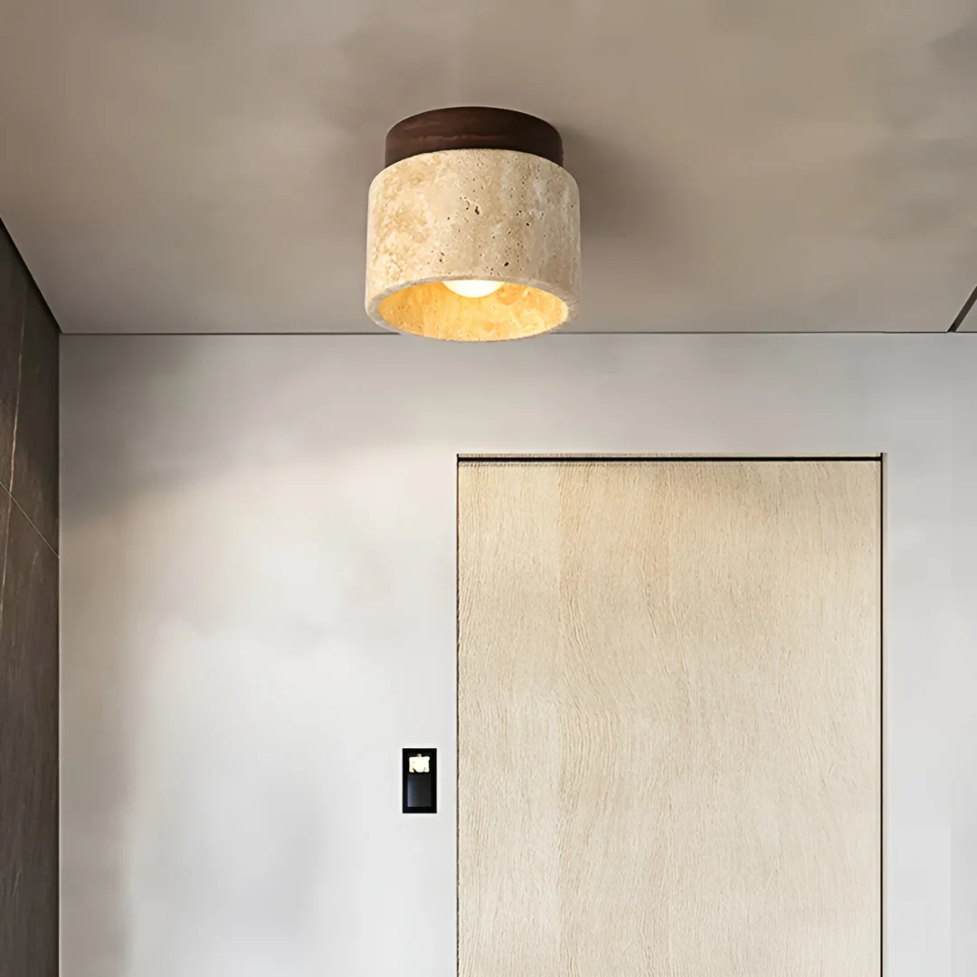 Plafondlamp Japans Design met Rustieke Charme - Image 3