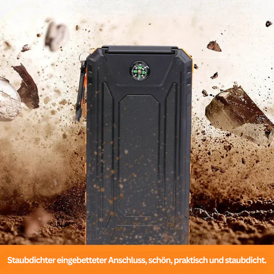 Powerbank met Zonne-energie en Zaklamp - Image 7