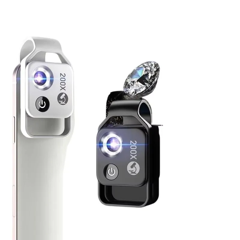 Professionele Microscooplens Voor Smartphones Met 200x Zoom - Image 4