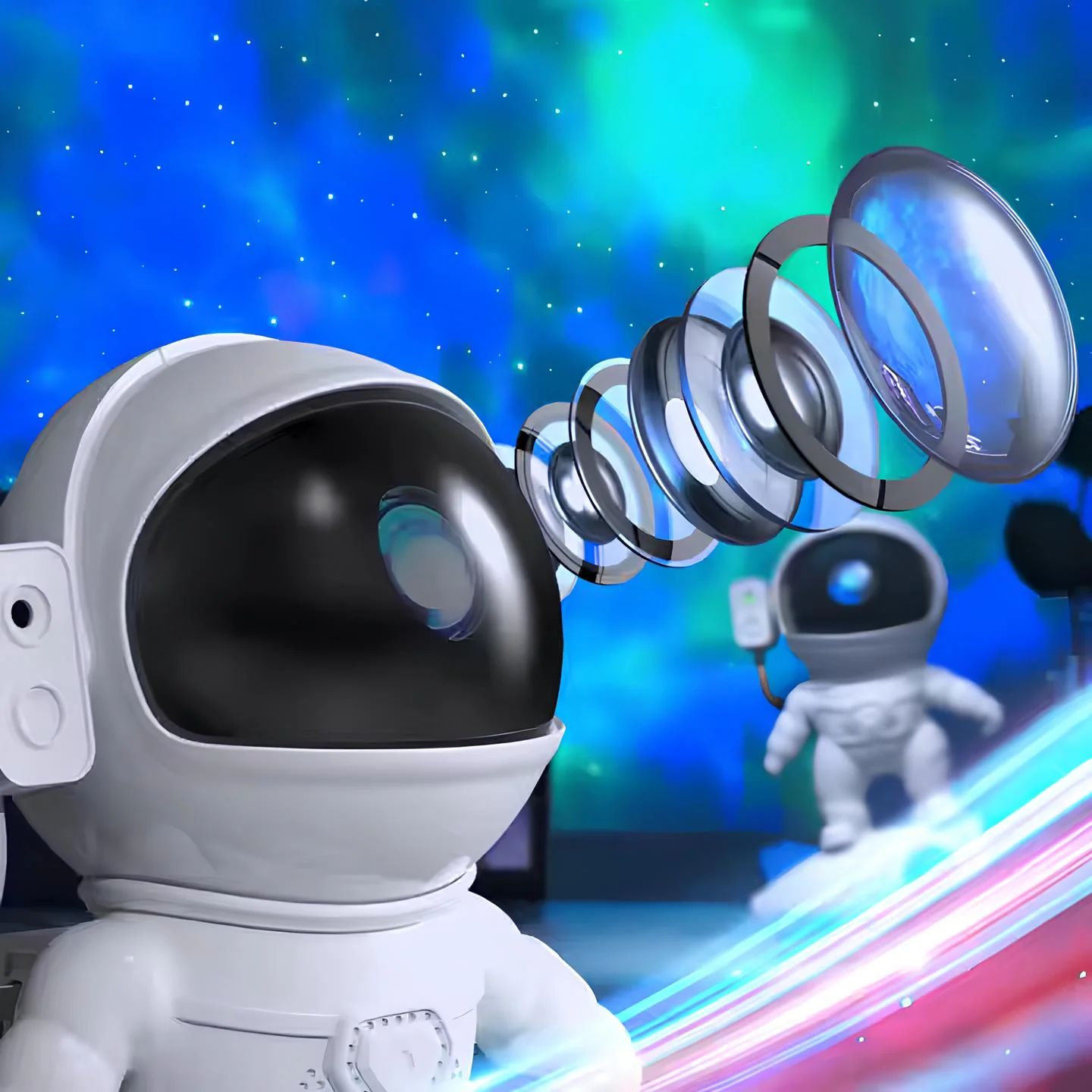 Projectorlamp voor Astronauten met Bluetooth Audio - Image 6