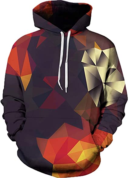 Realistische 3D Gedrukte Modieuze Hoodies - Image 5