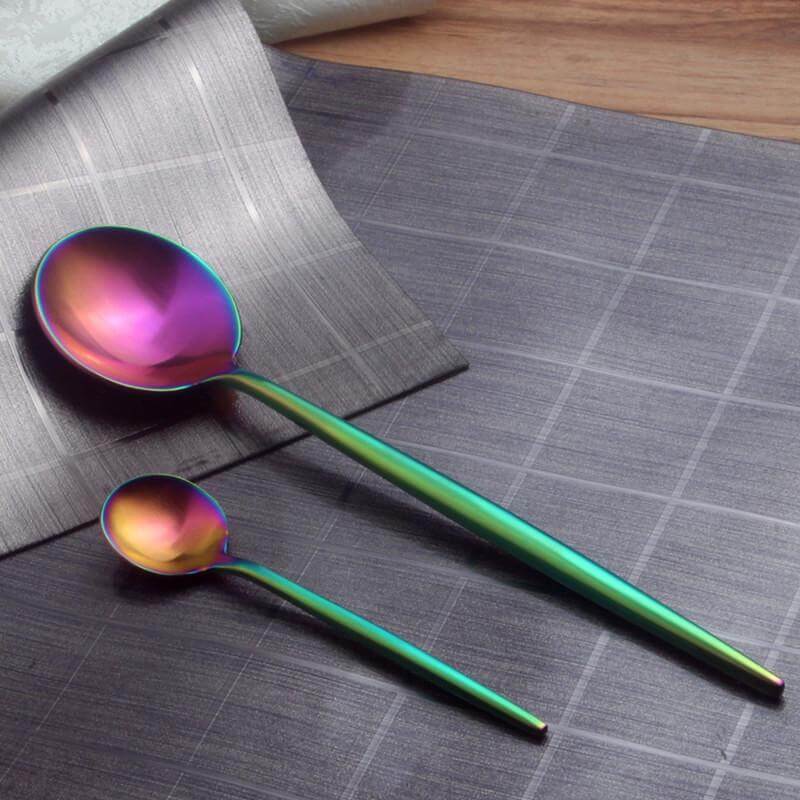 Regenboog Bestek Set (4 Stuks) - Image 3