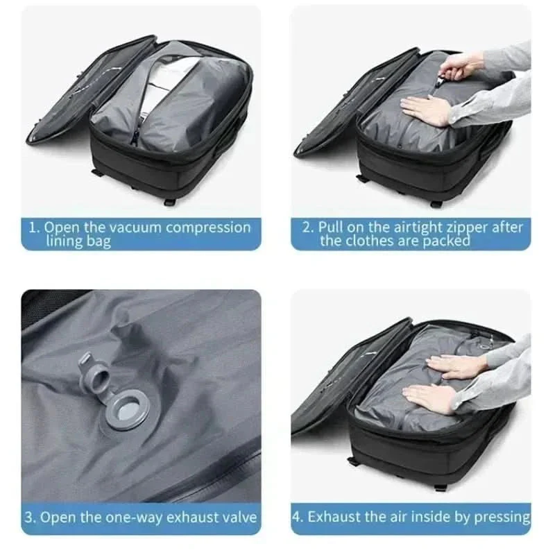 Reis Rugzak Samendrukbaar voor Laptop - Image 5