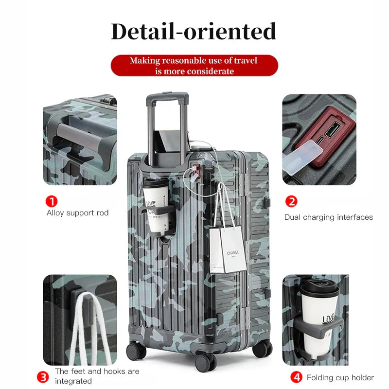 Reiskoffer met Brede Handgreep voor Comfortabel Reizen - Image 3