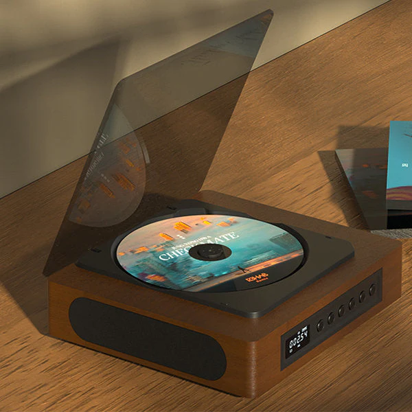 Retro CD-speler met Bluetooth en FM-radio - Image 3