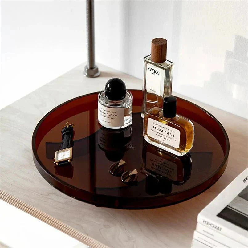 Rond Opbergbakje Voor Badkamer En Huisorganisatie Met Modern Ontwerp - Image 2