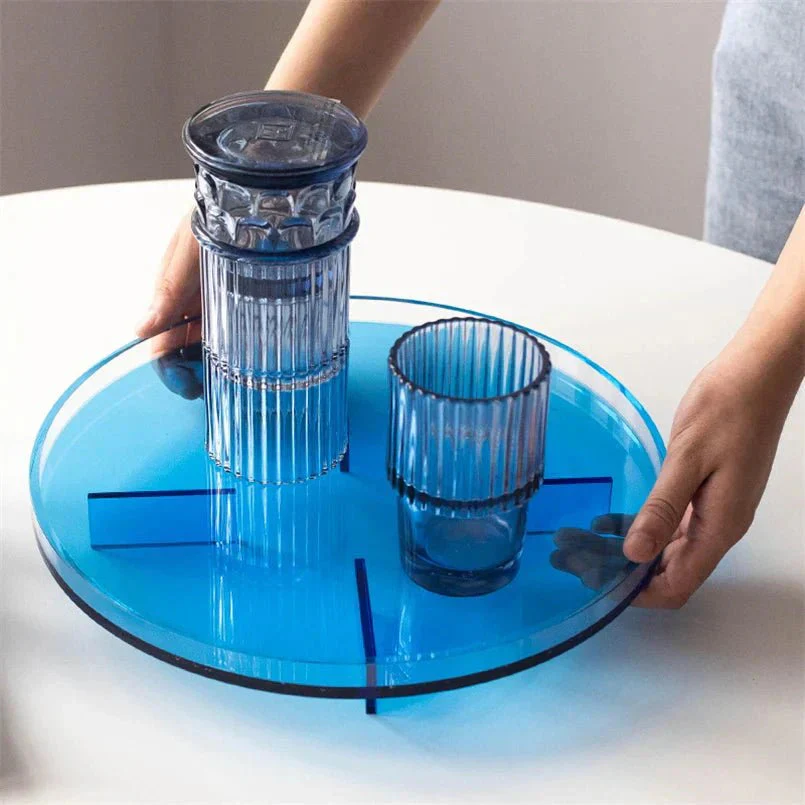 Rond Opbergbakje Voor Badkamer En Huisorganisatie Met Modern Ontwerp - Image 4