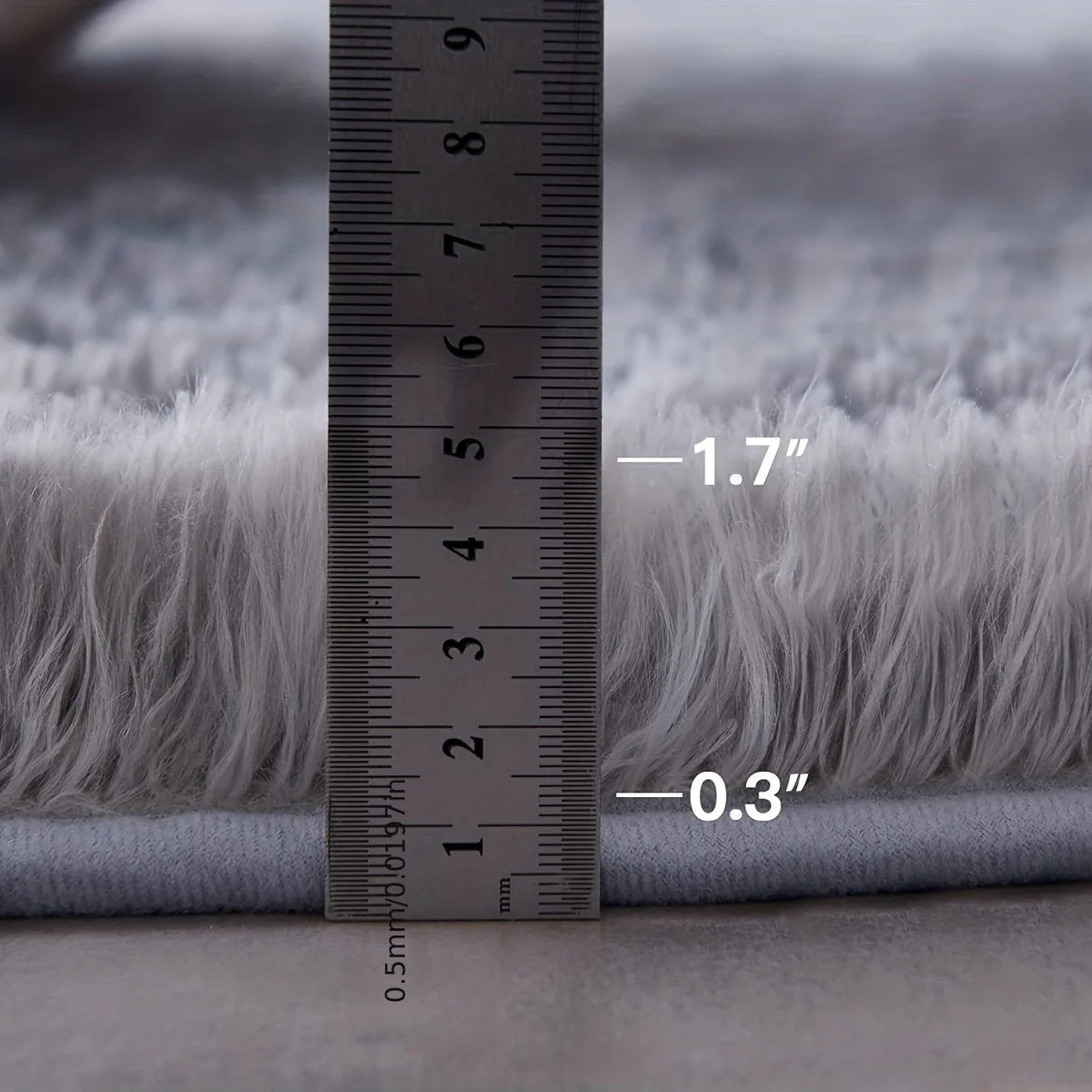 Rond Vloerkleed Pluizig voor Kinderkamer en Woonkamer - Image 6