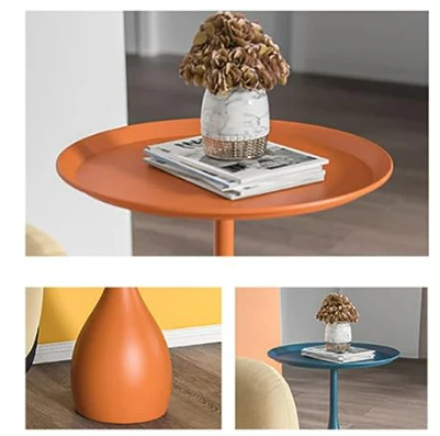 Ronde Bijzettafel Middeleeuwse Stijl - Image 7