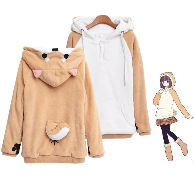 Shiba Inu Dog Cartoon Hoodie - Image 7