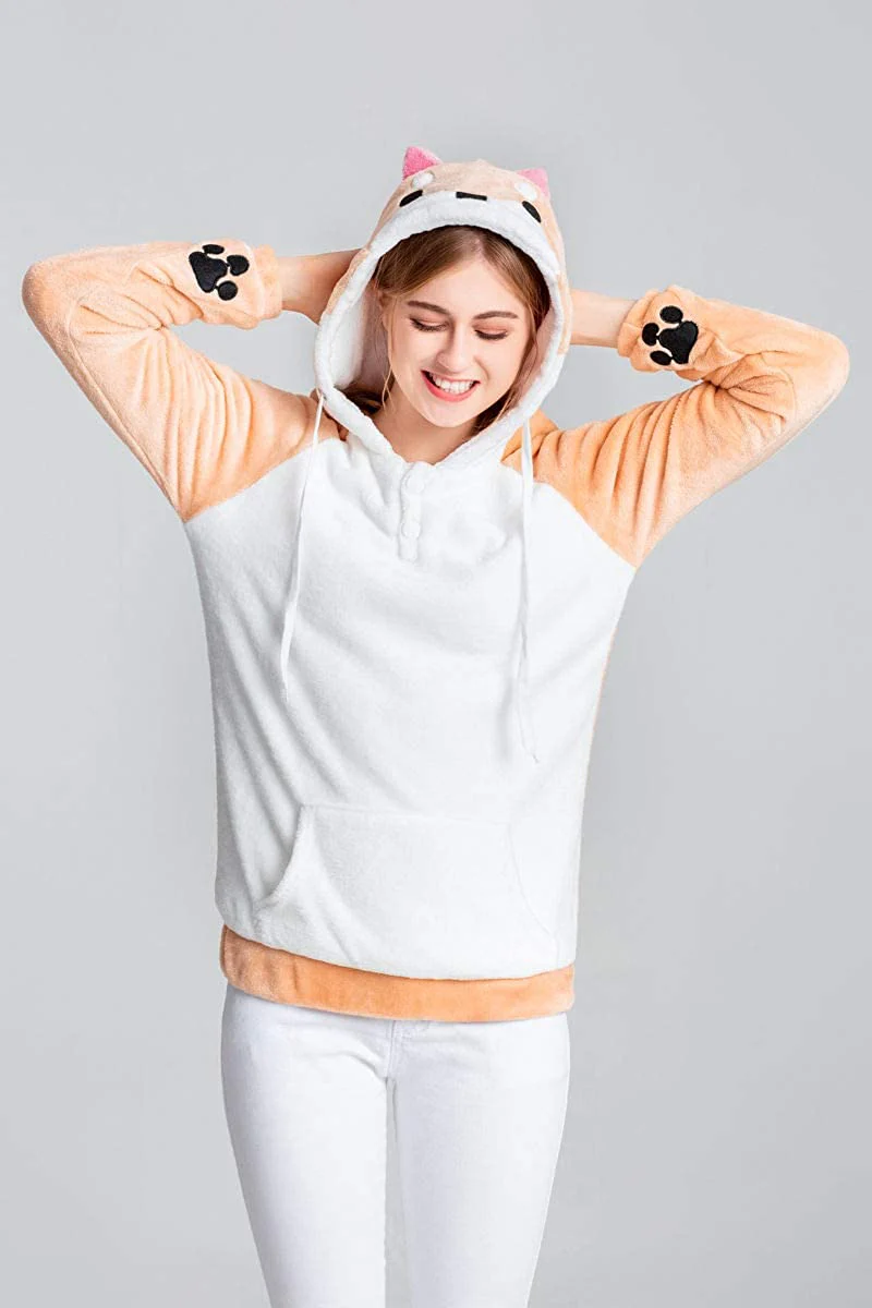 Shiba Inu Dog Cartoon Hoodie - Image 8