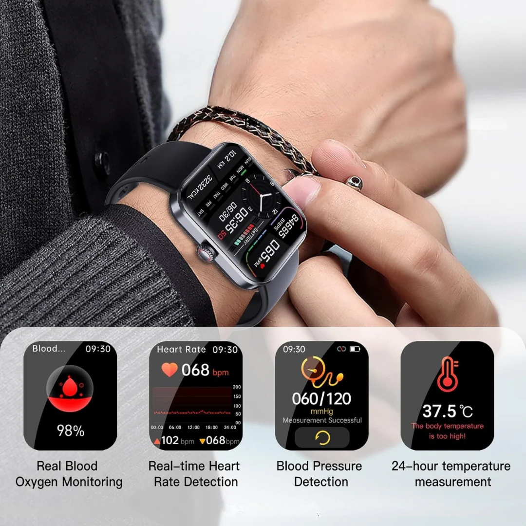 Smartwatch met Innovatieve Gezondheidsmonitoring en Hartslagmonitoring - Image 4