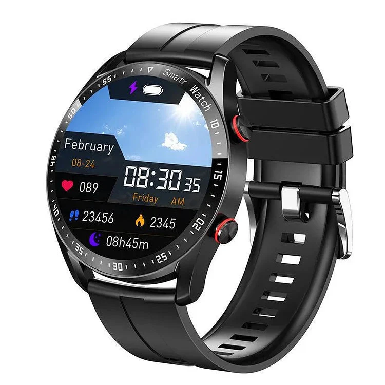 Smartwatch voor Bloedsuikermonitoring en Hartslagmeting met Stijlvol Ontwerp - Image 3