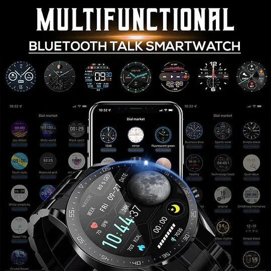 Smartwatch voor Bloedsuikermonitoring en Hartslagmeting met Stijlvol Ontwerp - Image 7