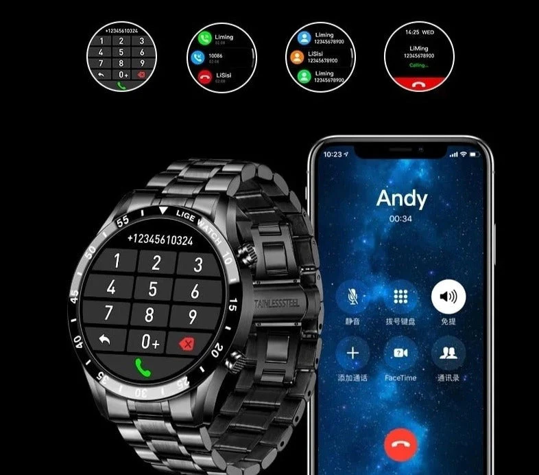 Smartwatch Voor Dames en Heren Met 4G Connectiviteit En Modern Ontwerp - Image 4