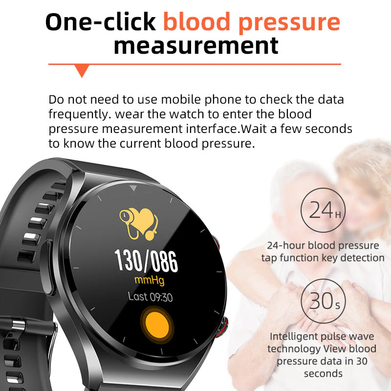 Smartwatch voor Gezondheidsmonitoring met ECG en Hartslag - Image 10