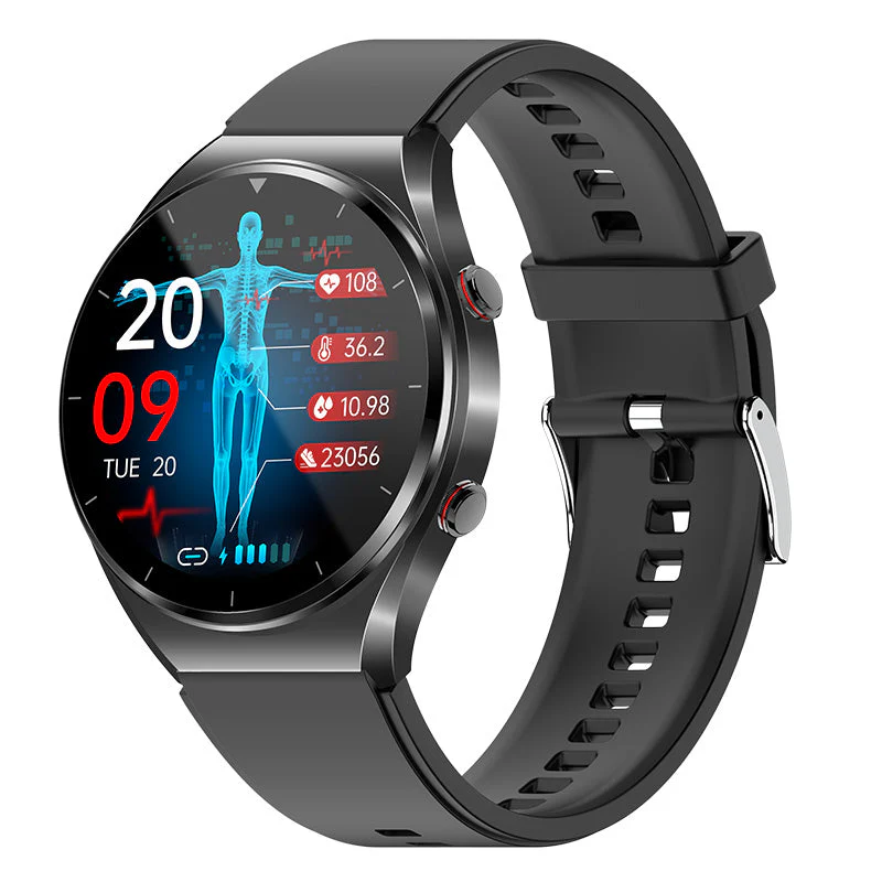 Smartwatch voor Gezondheidsmonitoring met ECG en Hartslagmeter