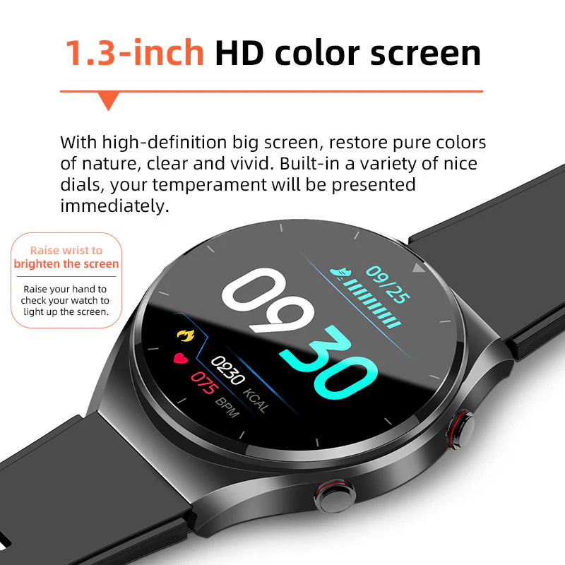 Smartwatch voor Gezondheidsmonitoring met ECG en Hartslagmeter - Image 4